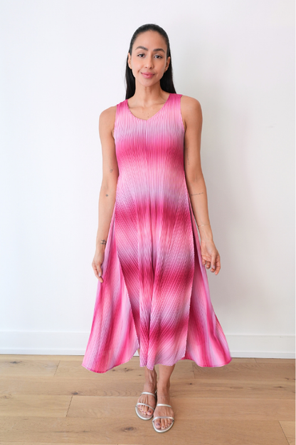Long Estrella Dress - Sherbert Pink
