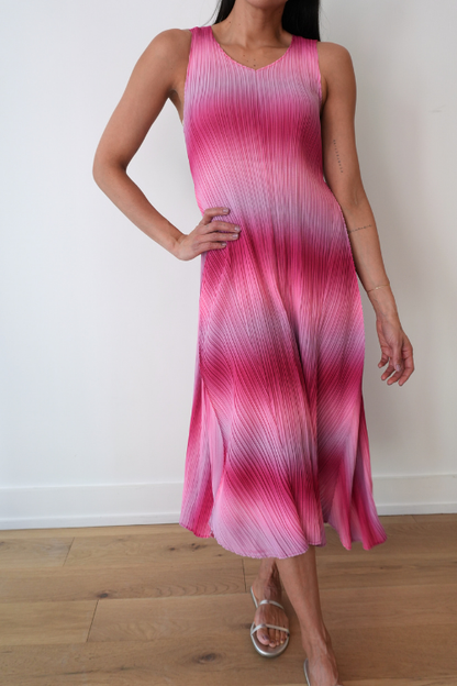 Long Estrella Dress - Sherbert Pink