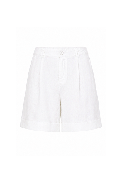 Patch Pocket Linen Shorts
