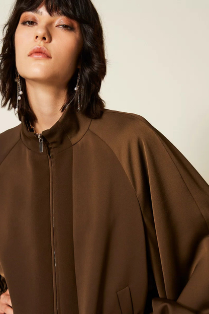 Satin Balloon Jacket