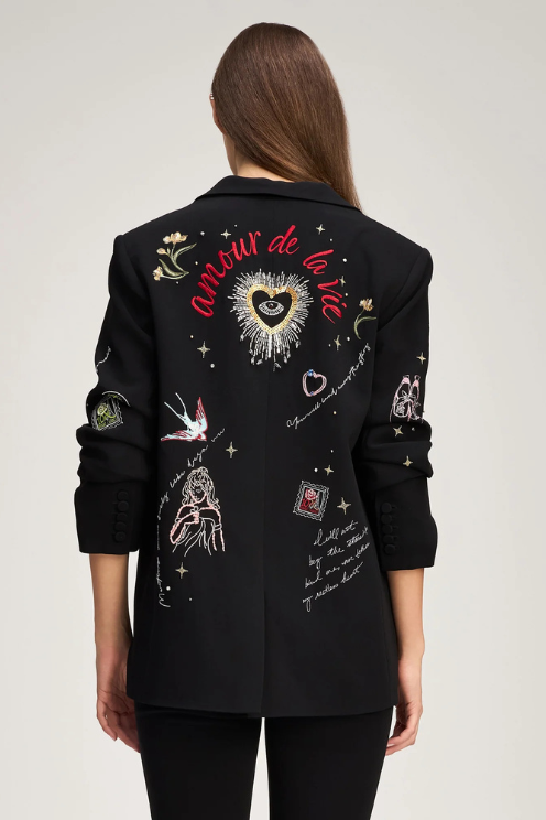 Starry Scribbles Kelsa Blazer
