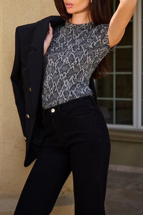 Eva Snake Top