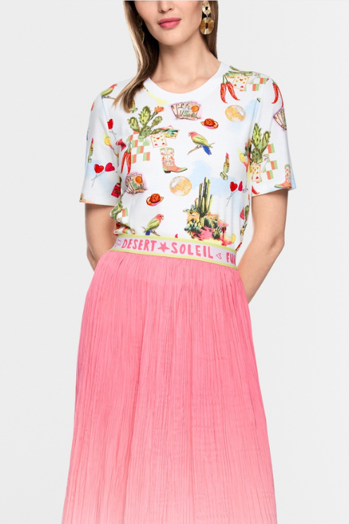 Desert Fiesta Print Tee