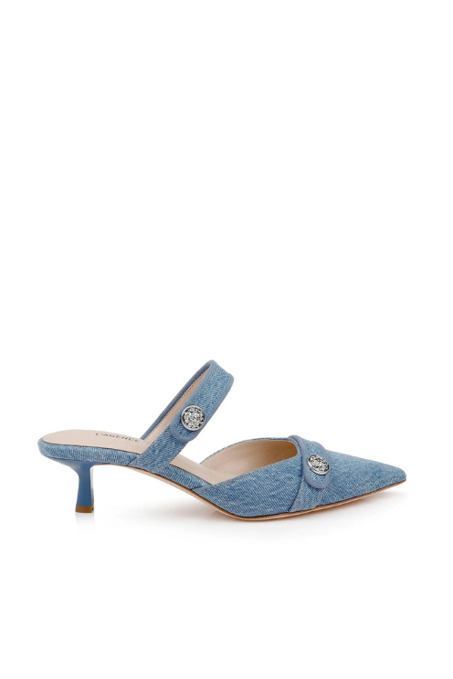 Gilliane Denim Mule