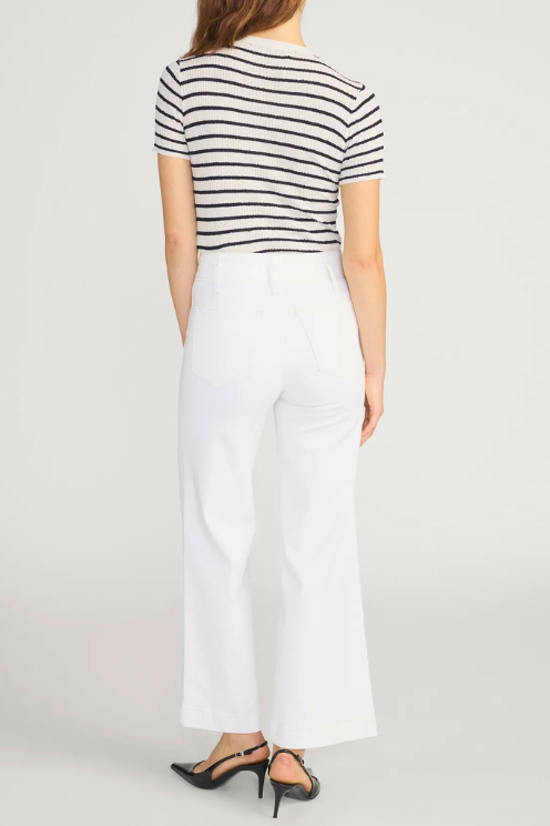 Seamed Wide Leg Trouser