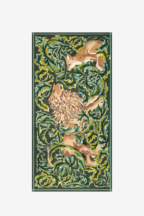 Leonard Wool Scarf – Khaki