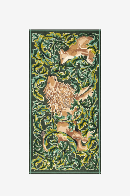 Leonard Wool Scarf – Khaki