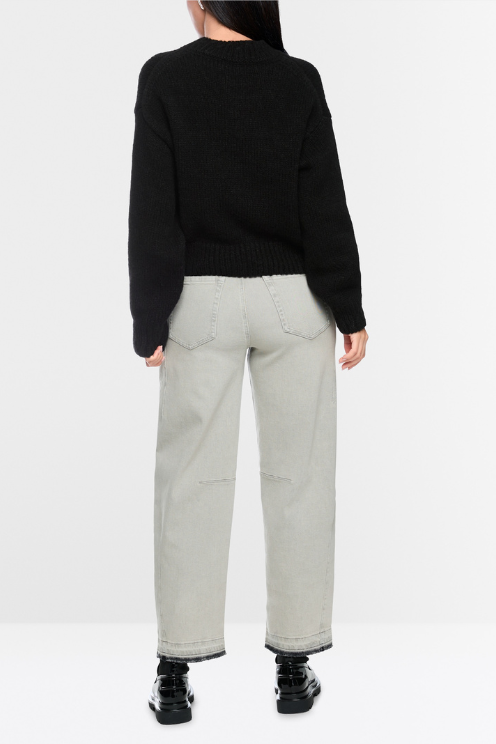 Drop Shoulder Sweater