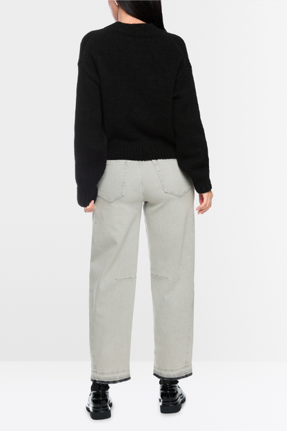 Drop Shoulder Sweater