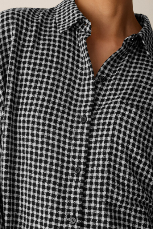 Classic Collar Long Shirt