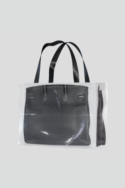 Designer Grocery Tote Black