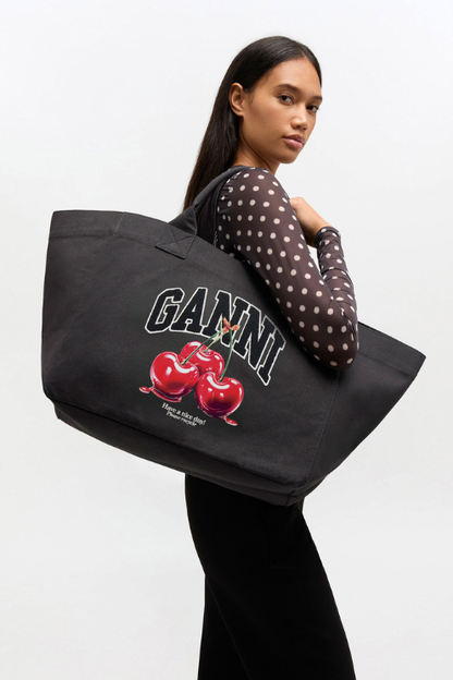 Cherry XXL Shopper Tote
