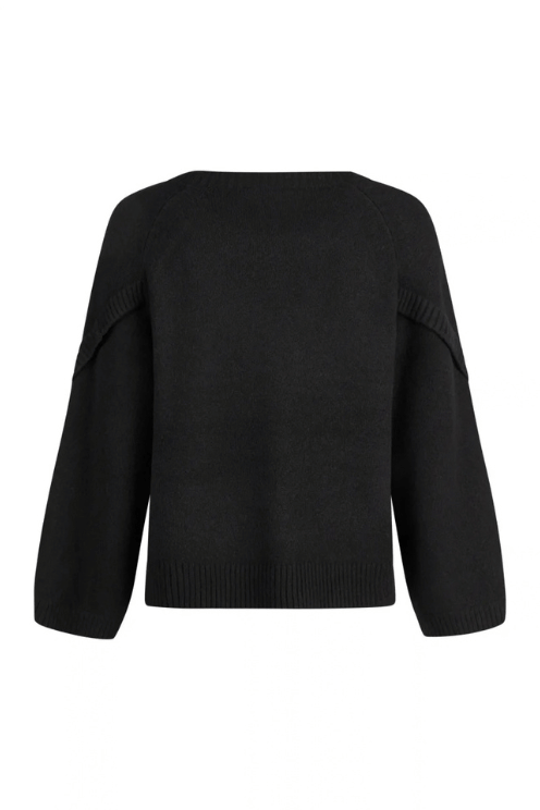 Sweater with Decorative Sleeves