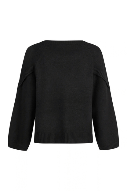 Sweater with Decorative Sleeves