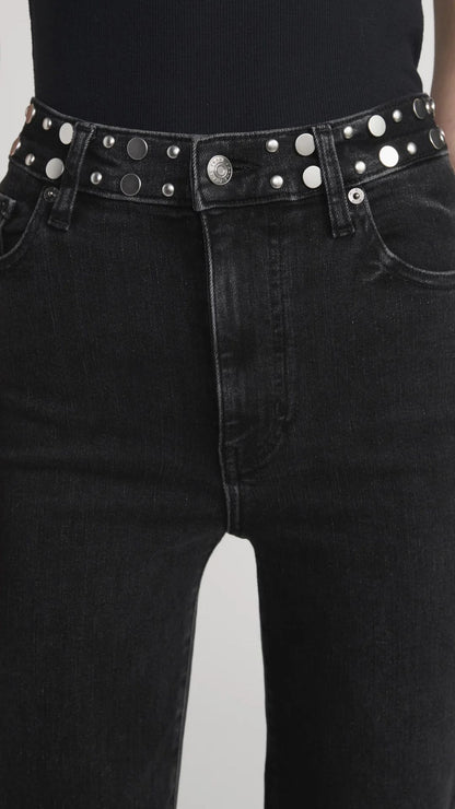 Le Sleek Straight - Studded Meteor