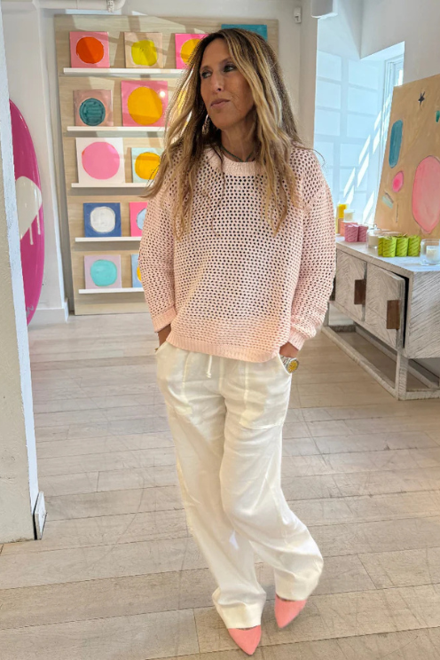 Catch Open Stitch Sweater