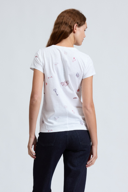 All over Valentines Tee