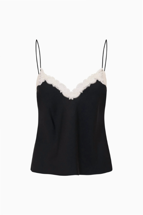 Roxsana Crepe Lace Cami