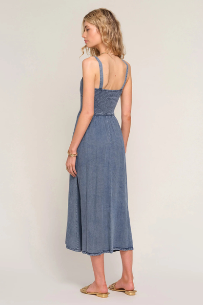 Delcia Washed Denim Dress