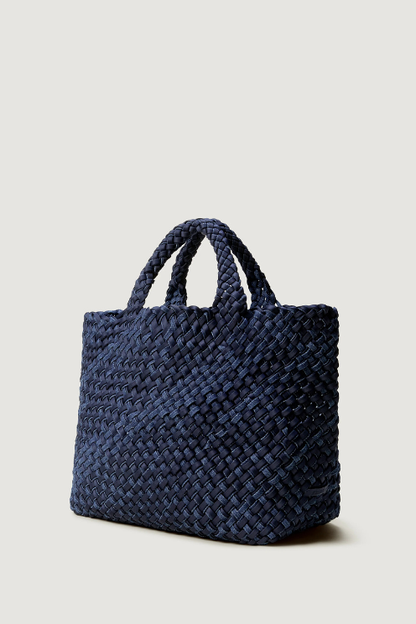 St. Barths Medium Tote Double Weave Denim