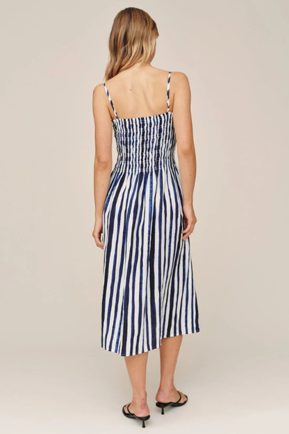Smocked Midi Dress