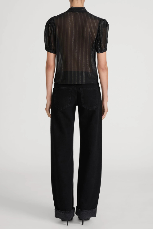 The Lurex Sonnet Blouse