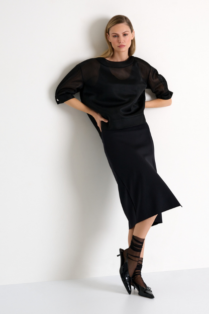 Midi Pencil Skirt