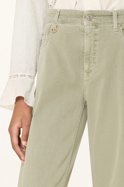 Oria Eco Matcha O-shaped Jean