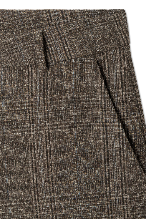 Edita Woven Cropped E-shape Pant