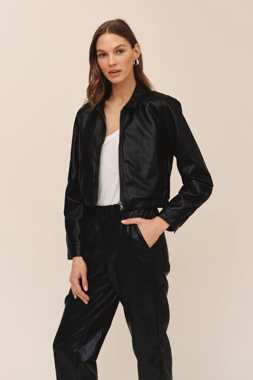 Crop Bomber Jacket