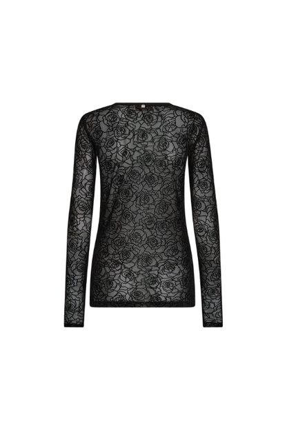 Rose Mesh Blouse