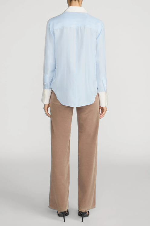 Le Slim Palazzo Modernist Pocket Corduroy