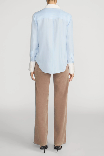 Le Slim Palazzo Modernist Pocket Corduroy