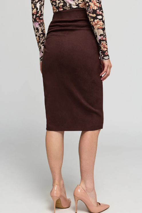 Gina Vegan Suede Skirt
