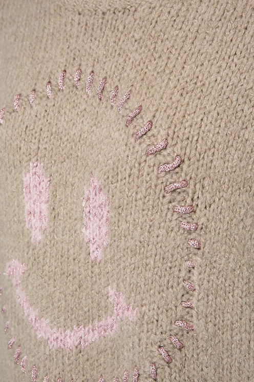 Knit Smiley Sweater