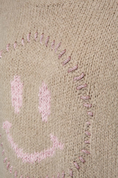 Knit Smiley Sweater