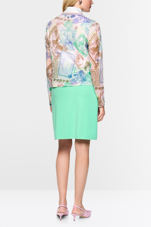 Pastel Printed Cardi