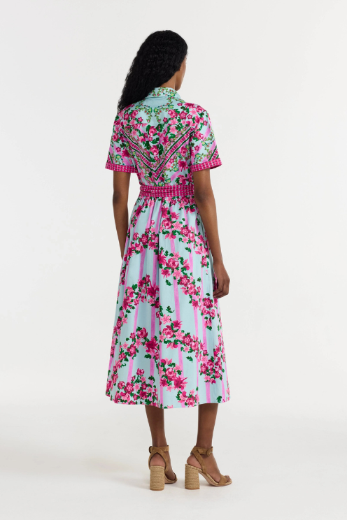 Vivienne Dress in Bellis Ornamental