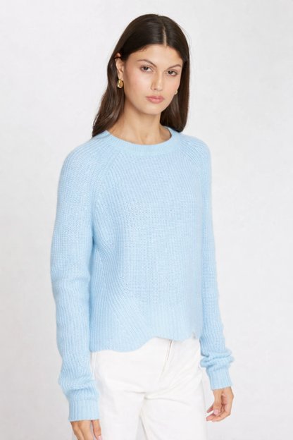 Scallop Shaker Sweater
