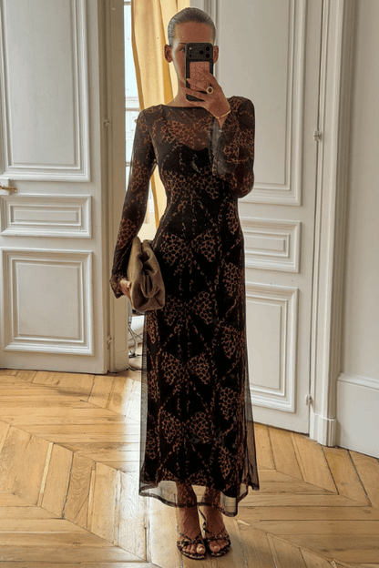 Aria Mesh Bow Dress