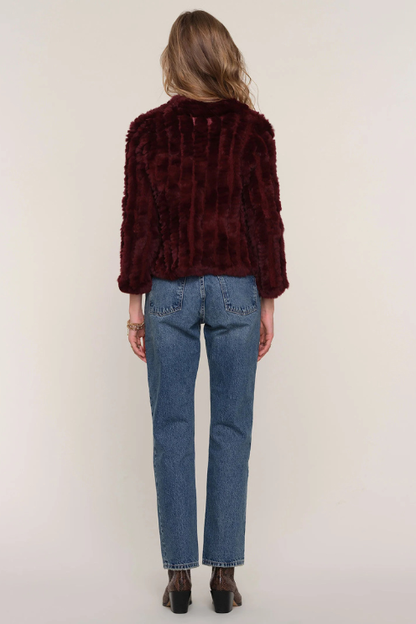 Rosa Jacket in Sangria