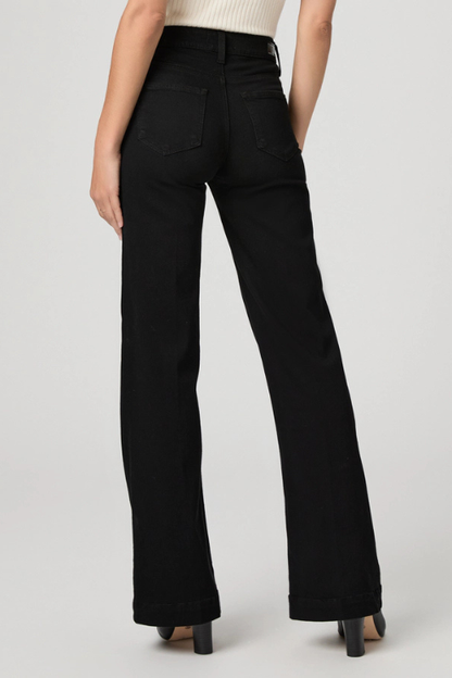 Leenah 32" Wide Leg Jean - Black Shadow