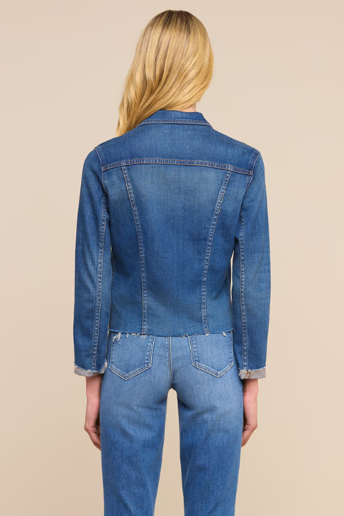 Janelle Slim Raw Jacket