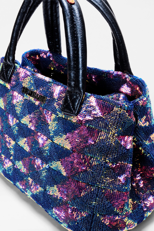 Mini City Tote – Aurora Sequin
