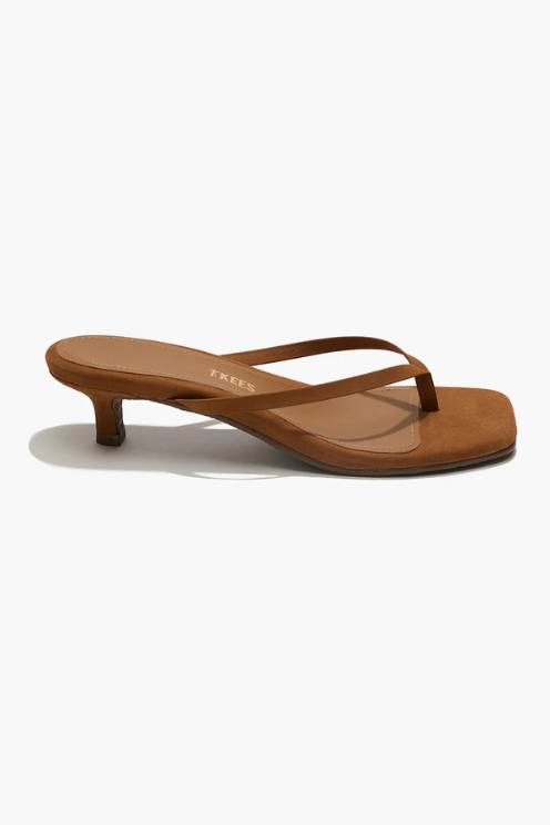 Square Toe Julia Suede Heel