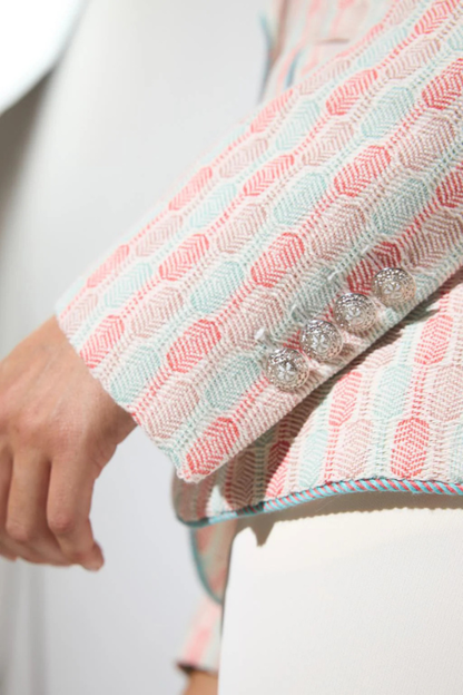 Printed Tailored Blazer
