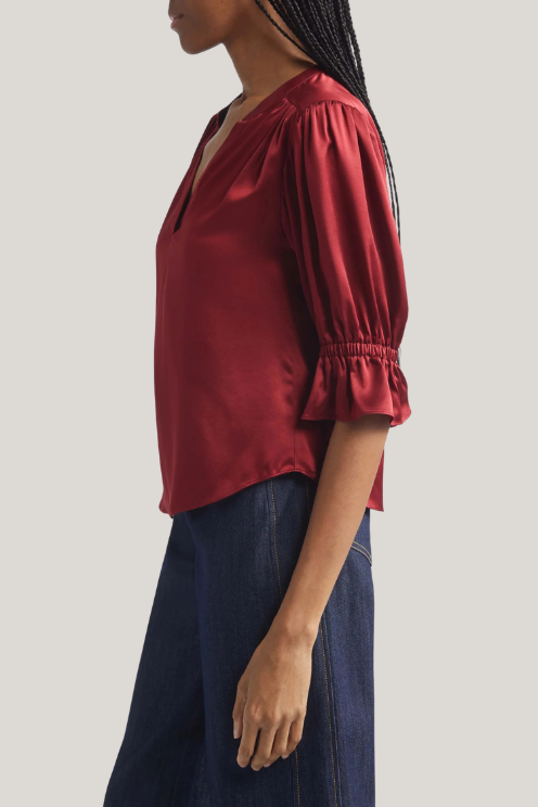 Split Neck Fiona Top