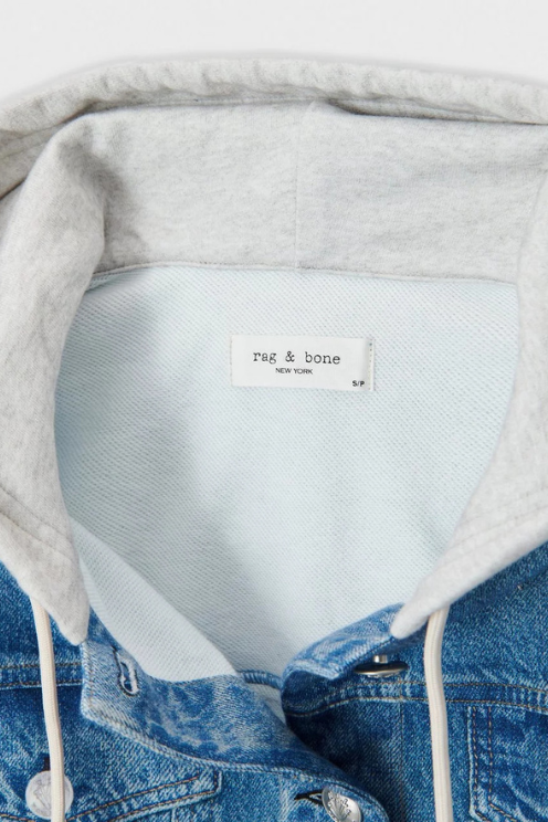 rb Miramar Combo Hooded Trucker Jacket