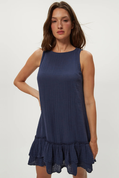 Dhaliah Ruffle Mini Dress
