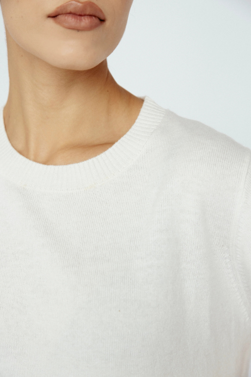 Cashmere Blend Tee